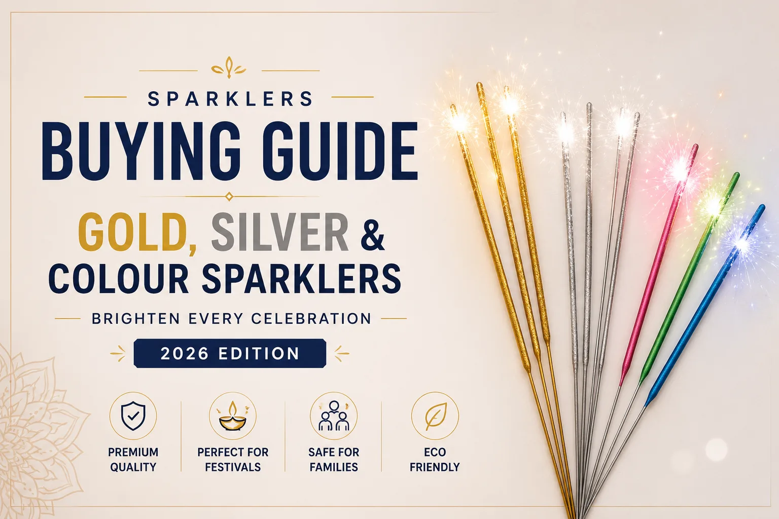 Sparklers Buying Guide – Gold, Silver & Colour Sparklers (2026 Edition)