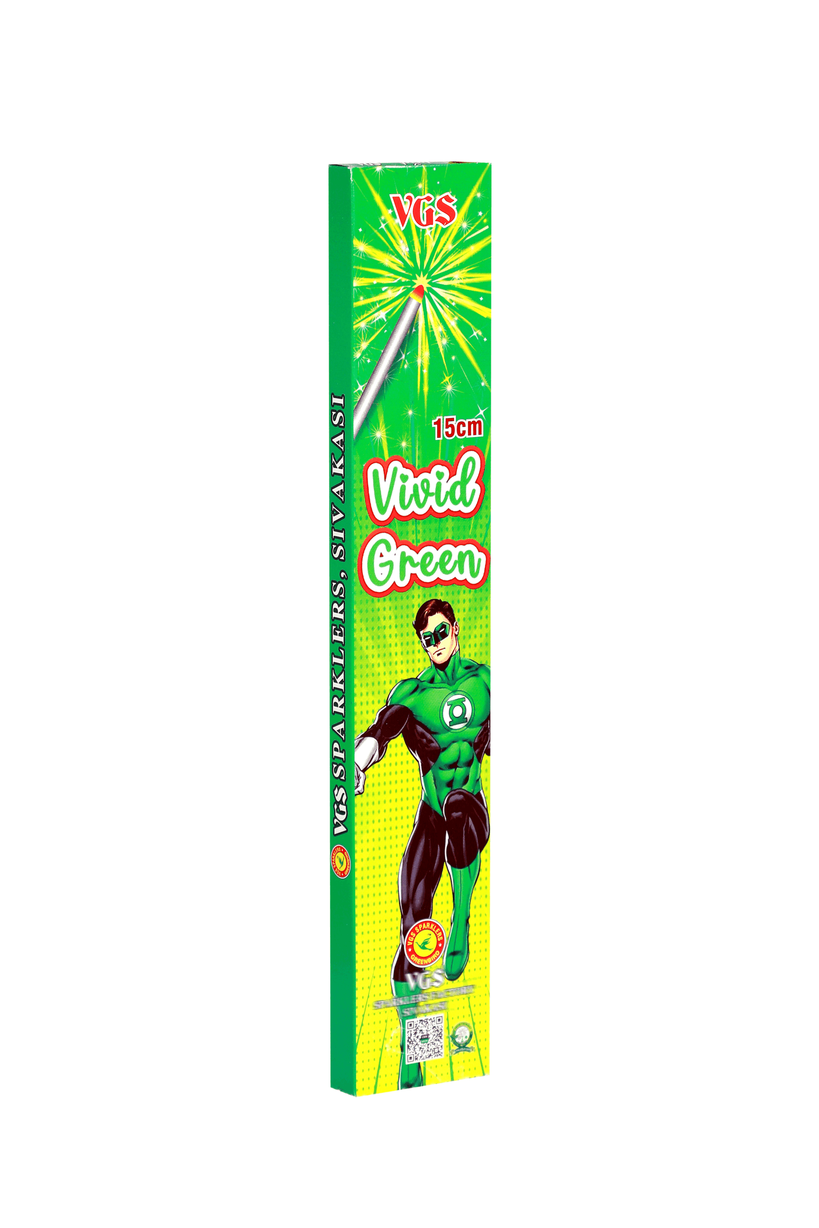 15CM Green Sparklers