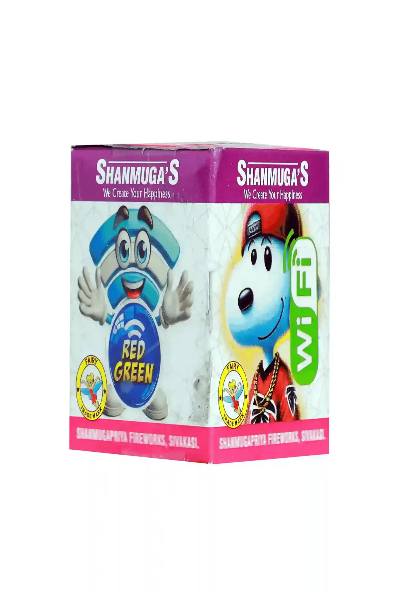 Buy Wifi 5 in 1 mix red green crackers online from Sivakasi